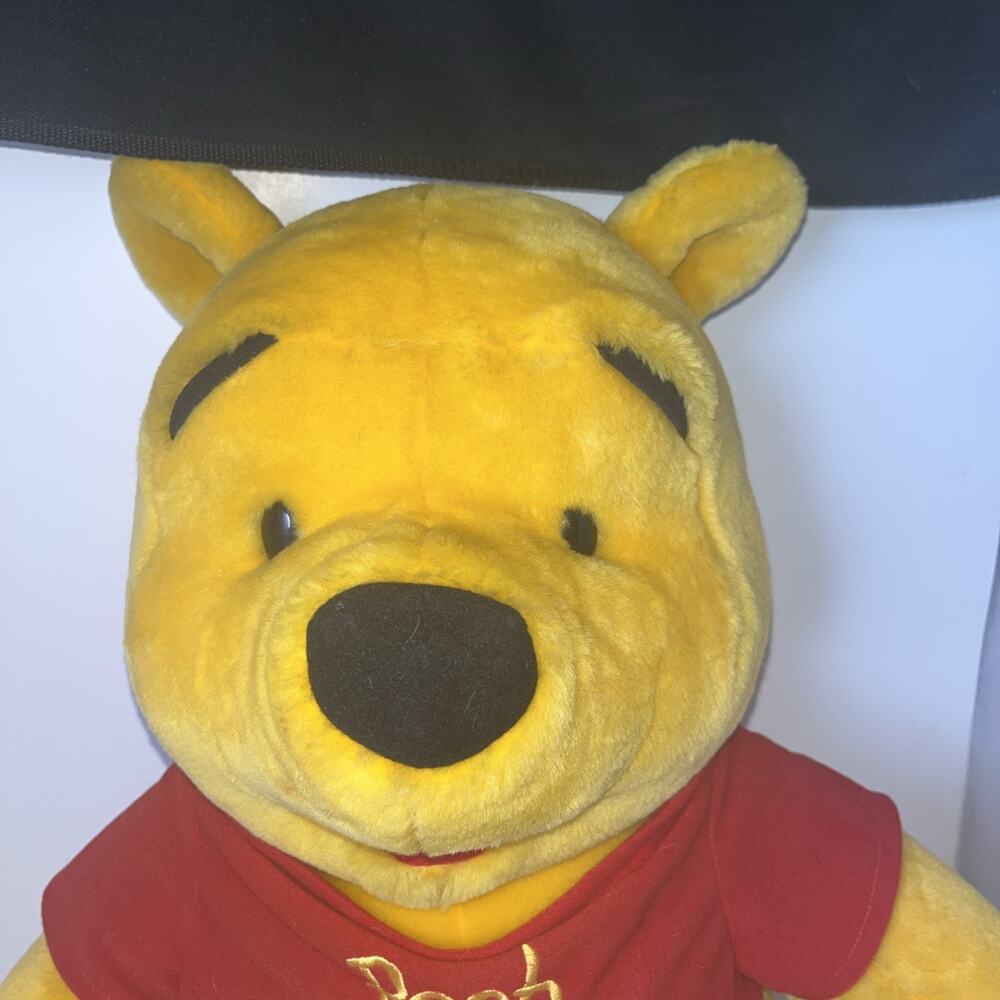 Winnie The Pooh 20" Disney XLarge Plush Bear Arco Toys Inc 1990 Vintage Mattel - Picture 2 of 10